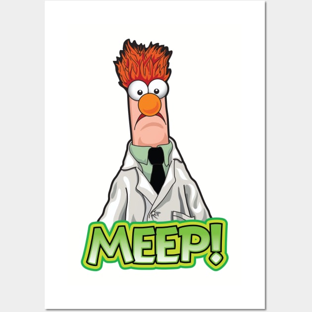 Beaker Wall Art by Chewbaccadoll